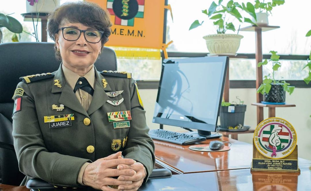 Olda Lidia Juárez Patiño, directora del Hospital Militar. Foto: Santiago Cadena / EL UNIVERSAL