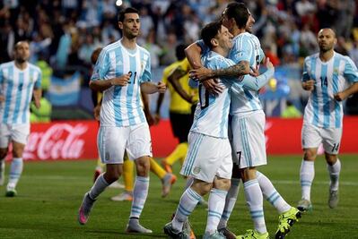 Sufrida victoria de Argentina ante Jamaica