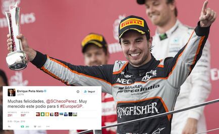 EPN felicita a “Checo”