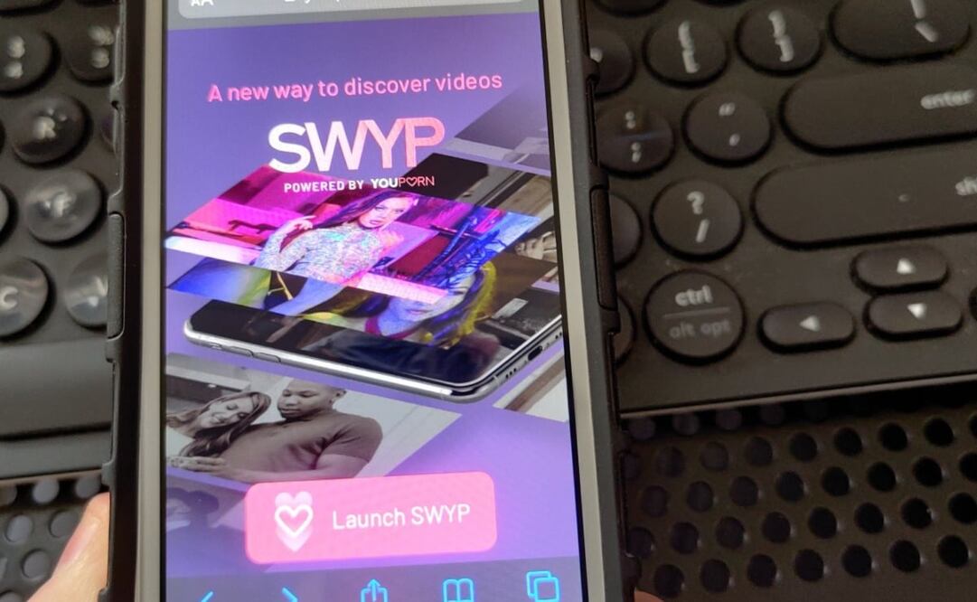 La app es solo para dispositivos móviles.