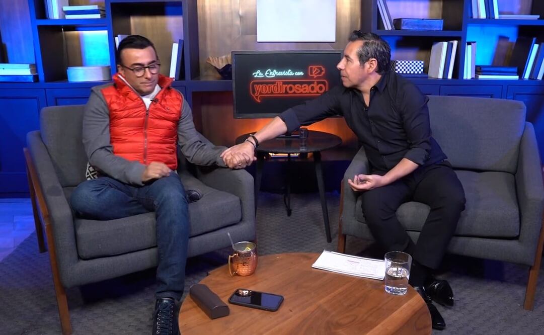 Adal Ramones y Yordi Rosado. Foto: Captura YouTube