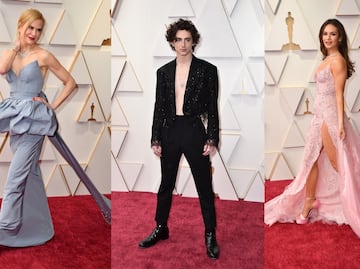 Oscars 2022: los mejores looks en la alfombra roja
