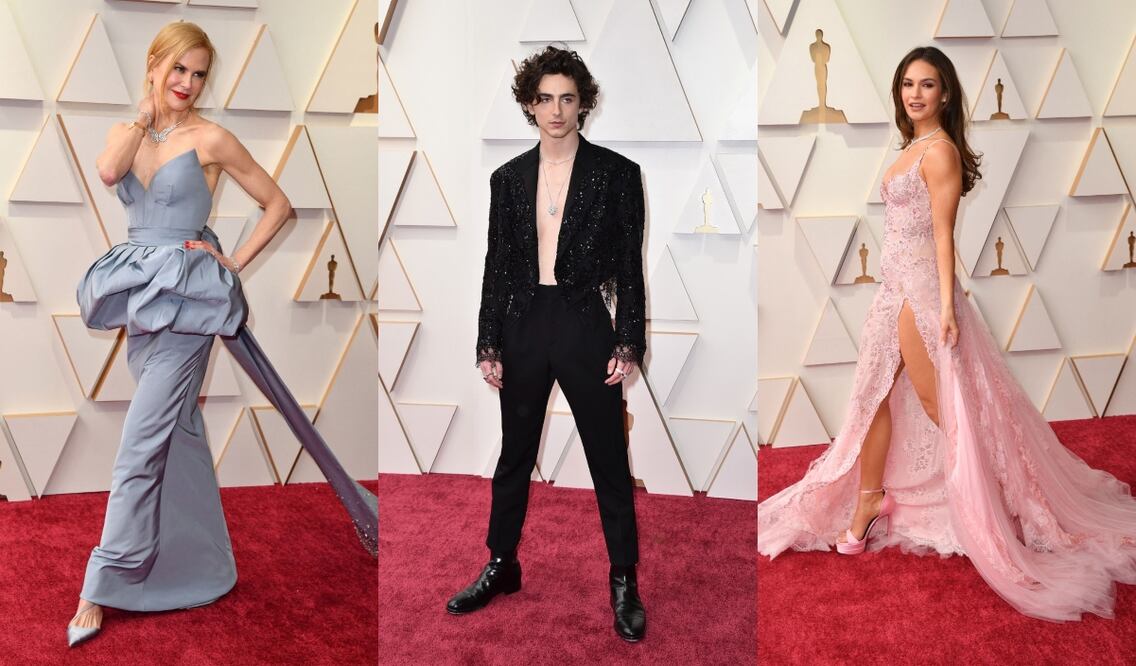 Oscars 2022: los mejores looks en la alfombra roja