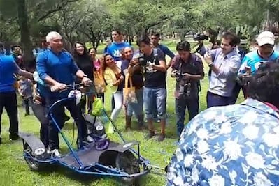 César Millán inauguran parque para perros en zoológico de Guanajuato