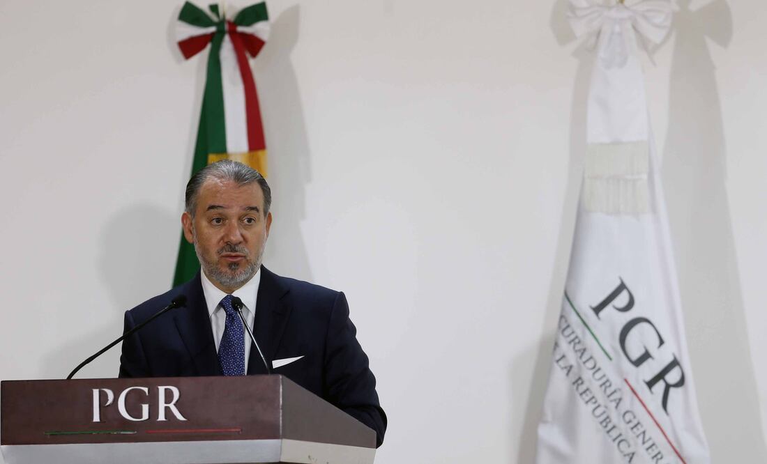 En la foto: Rapul Cervantes, procurador General de la República (ARCHIVO. EL UNIVERSAL)