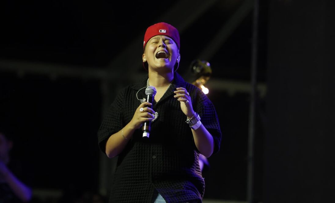 Presentación de la cantante estadounidense de ascendencia mexicana Yahritza y su esencia durante la primera edición del Festival Hera en el Autódromo Hermanos Rodríguez. Fotos: Gabriel Pano/EL UNIVERSAL.