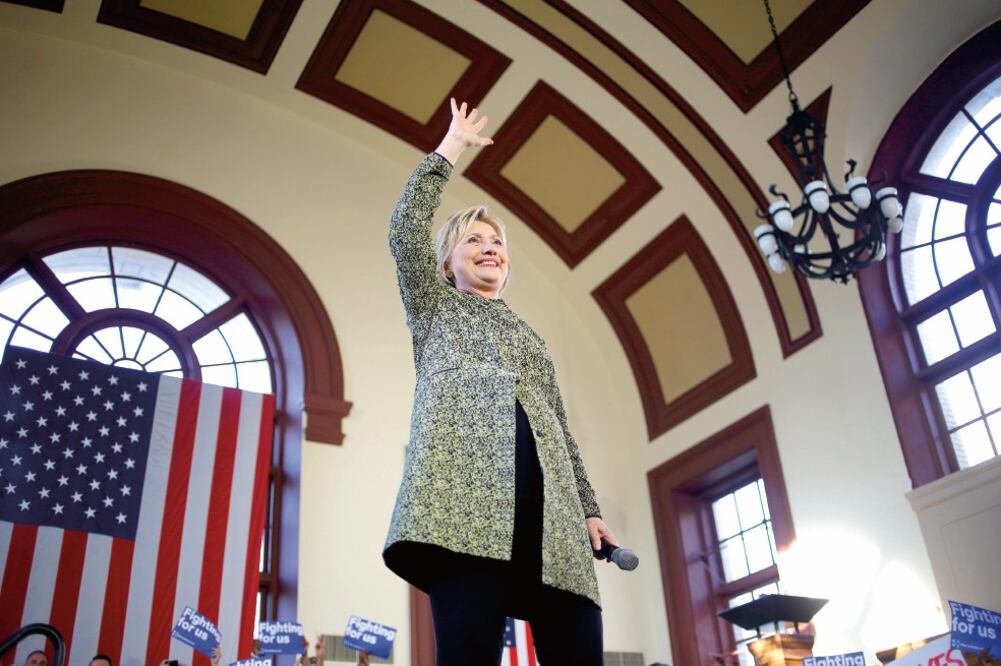 En la foto: Hillary Clinton (SETH WENIG. AP)