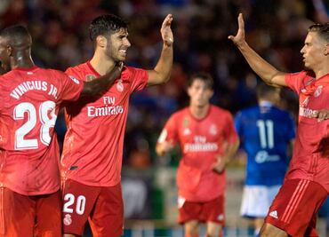 Real Madrid golea en el debut de Santiago Solari
