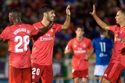 Real Madrid golea en el debut de Santiago Solari