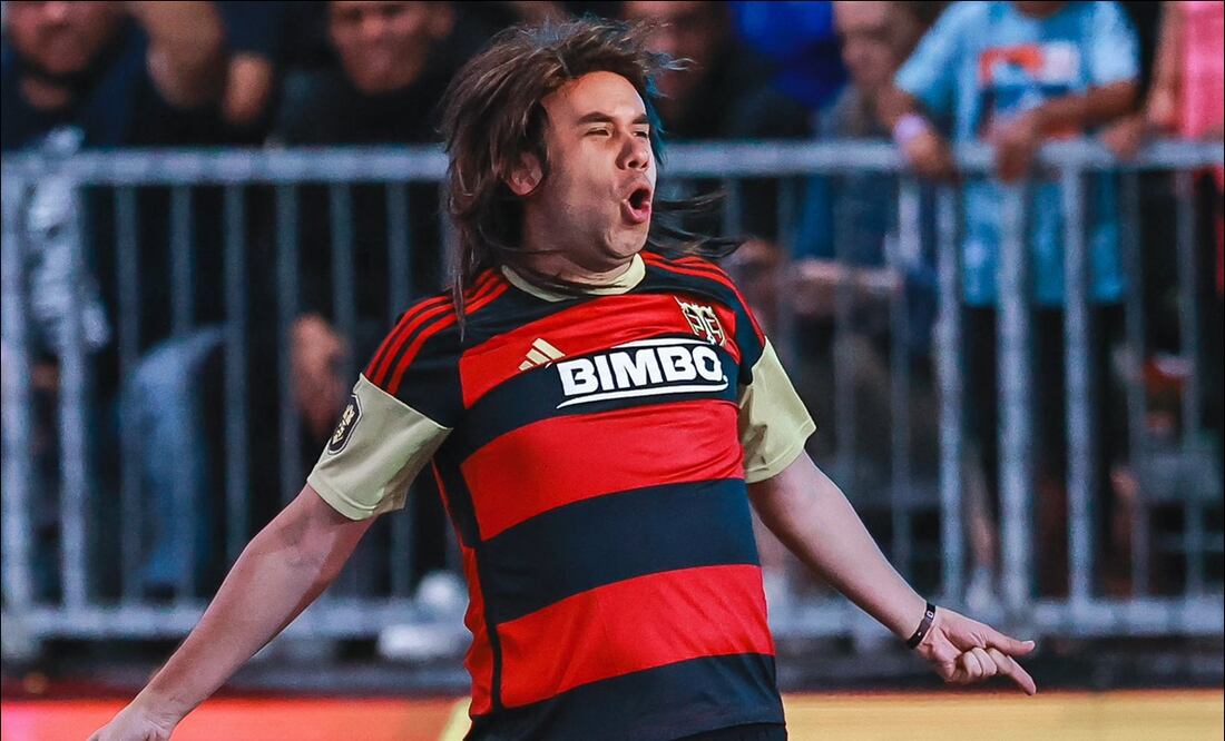 Cristiano Don Aldo convirtió el último gol del Peluche Caligari / Foto: Especiales