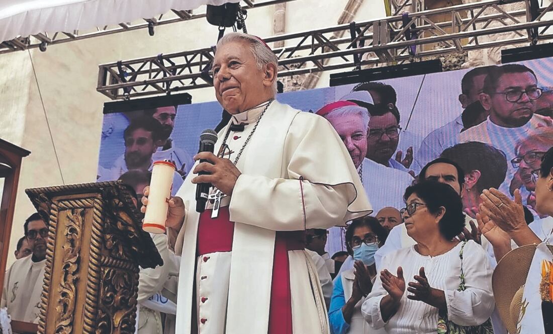 El presidente de la Conferencia del Episcopado Mexicano (CEM), Ramón Castro, encabezó la XI Caminata por la Paz en Cuernavaca, Morelos. FOTO ilustrativa: JUSTINO MIRANDA. EL UNIVERSAL