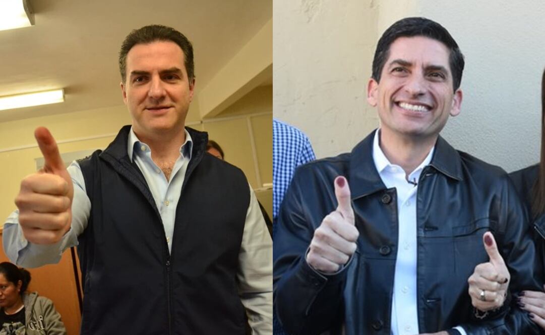 Adrián De La Garza y Felipe de Jesús Cantú Rodríguez (Fotos tomadas de Twitter: @AdrianDeLaGarza y @FelipeCantuR)