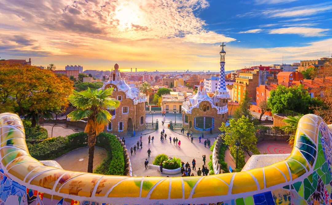 Vista de la ciudad de Barcelona desde el Parque Güell. Foto: iStock 