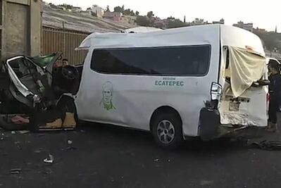 Sube a 13 la cifra de muertos por choque en la México-Pachuca