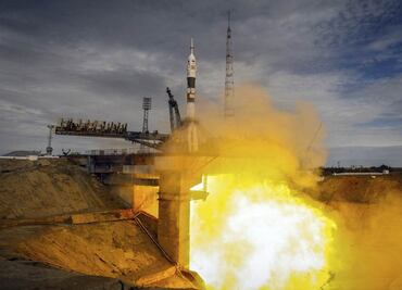 Nave rusa despega con éxito rumbo a la EEI