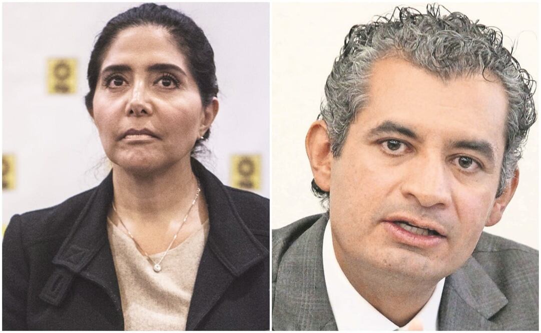 Alejandra Barrales y Ochoa Reza (ARCHIVO EL UNIVERSAL)