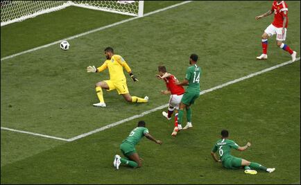 Denis Cheryshev y el segundo gol de Rusia ante Arabia