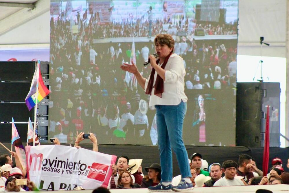 Delfina Gómez, en la imagen. FOTO: Especial/ EL UNIVERSAL/