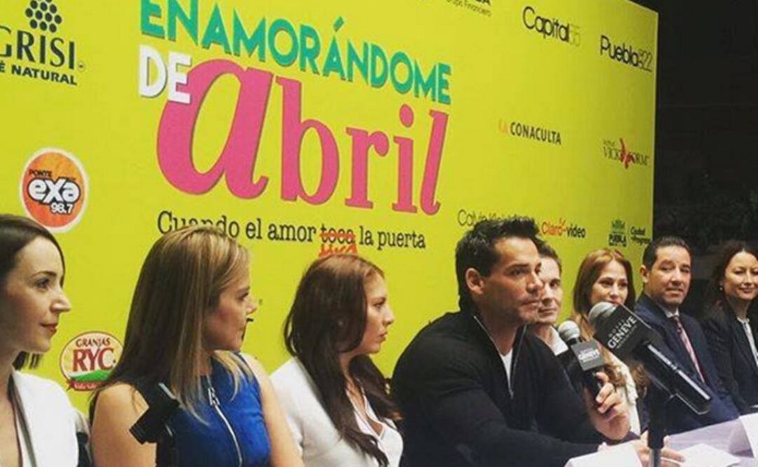 De la Fuente protagoniza la cinta "Enamorándome de Abril" que se estrenará el próximo 6 de noviembre. FOTO: Facebook Cristian de la Fuente