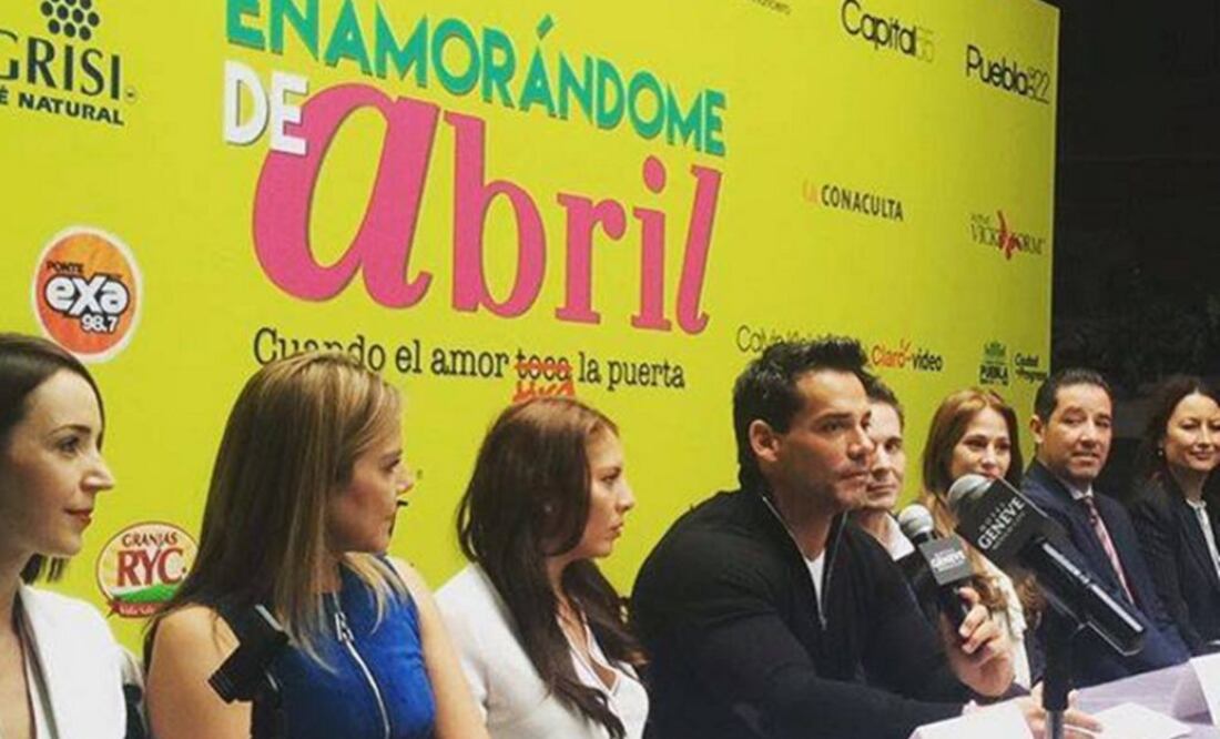 De la Fuente protagoniza la cinta "Enamorándome de Abril" que se estrenará el próximo 6 de noviembre. FOTO: Facebook Cristian de la Fuente