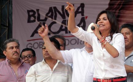 Denuncia Blanca Alcalá “elección de Estado” en Puebla