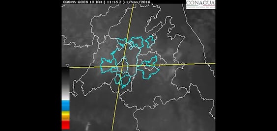 Prevén clima nublado con posibles lluvias y actividad eléctrica