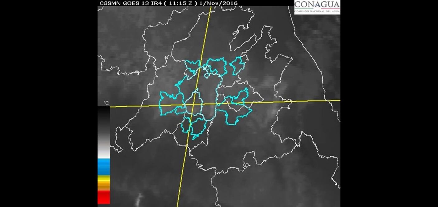 Prevén clima nublado con posibles lluvias y actividad eléctrica