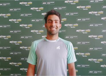 Alan Rubio toma como "aprendizaje" su derrota en el León Open