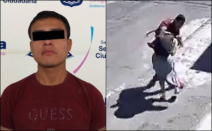 VIDEO: "¡Ayuda!", así fue como Milton "N" asaltó a una joven en Puebla