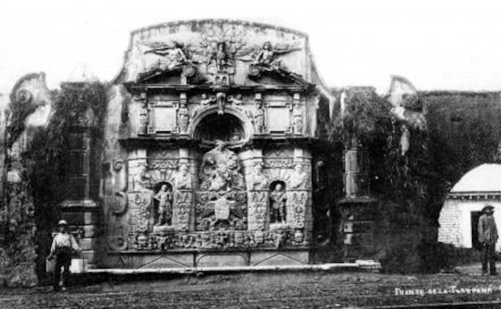 Una de las fuentes más bonitas que tuvo la capital