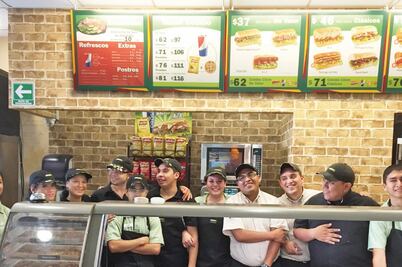 Subway supera a McDonald's, Burger King y Domino's