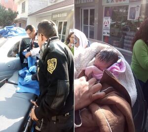 Mujer da a luz dentro de un auto en colonia Del Valle