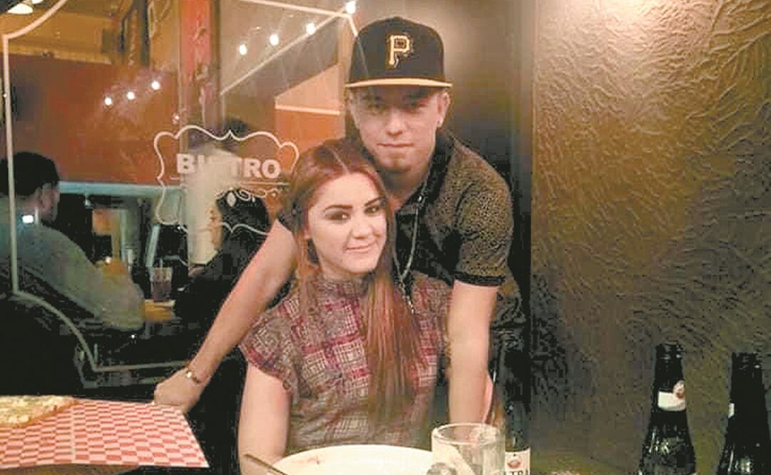 Aranza Ramos buscaba desde el año pasado a su esposo Brayan Omar Celaya Alvarado, por lo que se unió a diferentes colectivos. Foto: Especial