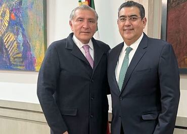 Adán Augusto López y gobernador de Puebla refrendan mantener gobernabilidad tras muerte de Barbosa