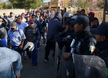 Se registran diversas protestas en Oaxaca en último día de gobierno de Cué