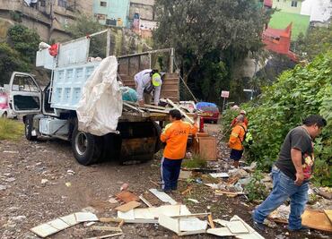 Inundaciones en la CDMX; realizan obras para evitar desbordamientos en Río San Borja en Álvaro Obregón