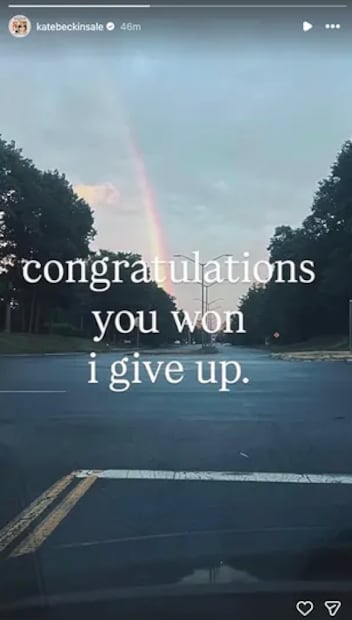 Cuenta oficial de Instagram de Kate Beckinsale, captura tomada el 20 de septiembre de 2026.
Foto: Instagram, vía @
katebeckinsale