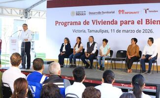 Tamaulipas avanza en "Vivienda para el Bienestar"; Américo Villarreal Anaya entrega 42 casas nuevas