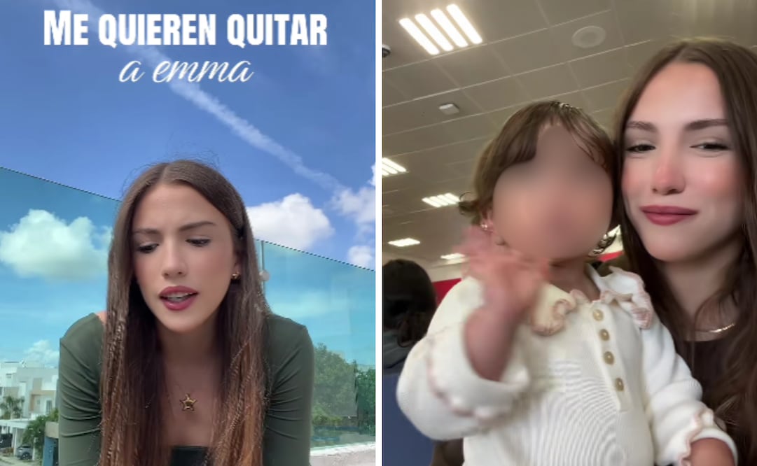 Marianne Gonzaga acudió a redes para pedir difusión a su caso y denunciar violencia vicaria por parte de la familia de su expareja y padre de su hija. Foto: TikTok Marianne Gonzaga