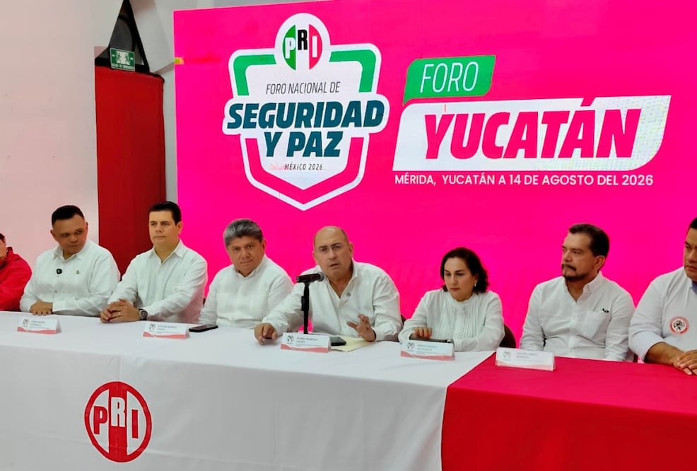 Exgobernadores del PRI acusan debilidad institucional frente al crimen organizado; piden fortalecer policías y fiscalías. Foto: Especial