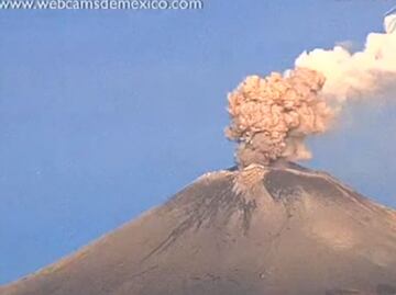 Volcán Popocatépetl: Alertan por caída de ceniza volcánica en 14 alcaldías de la CDMX