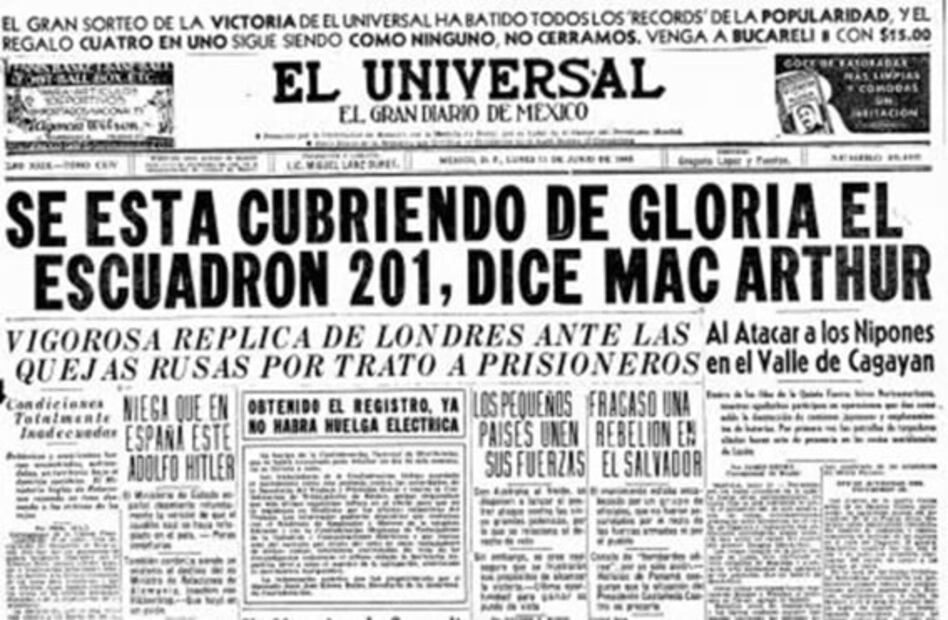 Los actos heroicos del Escuadrón 201 en Filipinas por la II Guerra Mundial