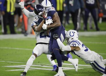 Colts de Indianapolis sorprenden a los Titans de Tennessee