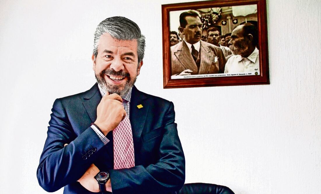 Raúl Flores García, líder capitalino del sol azteca no desechó la posibilidad de una coalición con Acción Nacional (ARHIVO EL UNIVERSAL)