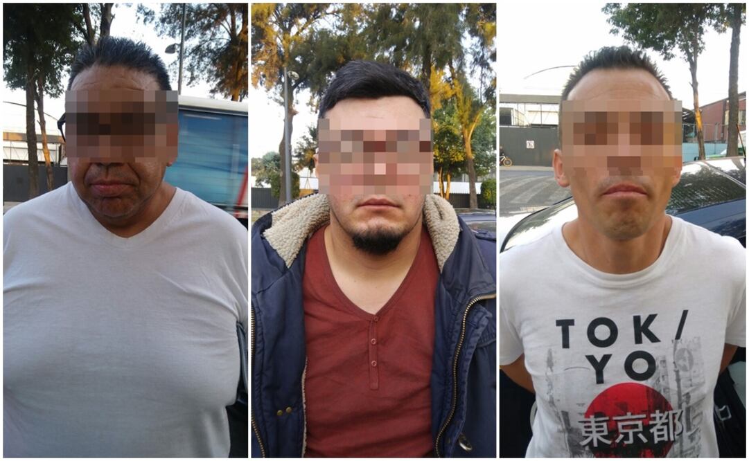 Los detenidos fueron trasladados al ministerio público y se abrió una carpeta de investigación por el delito de robo de transporte de carga. (Fotografía: Especial )