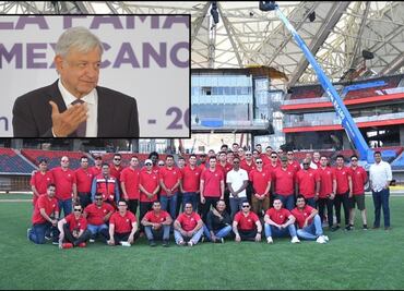 AMLO inaugurará el nuevo estadio de los Diablos Rojos