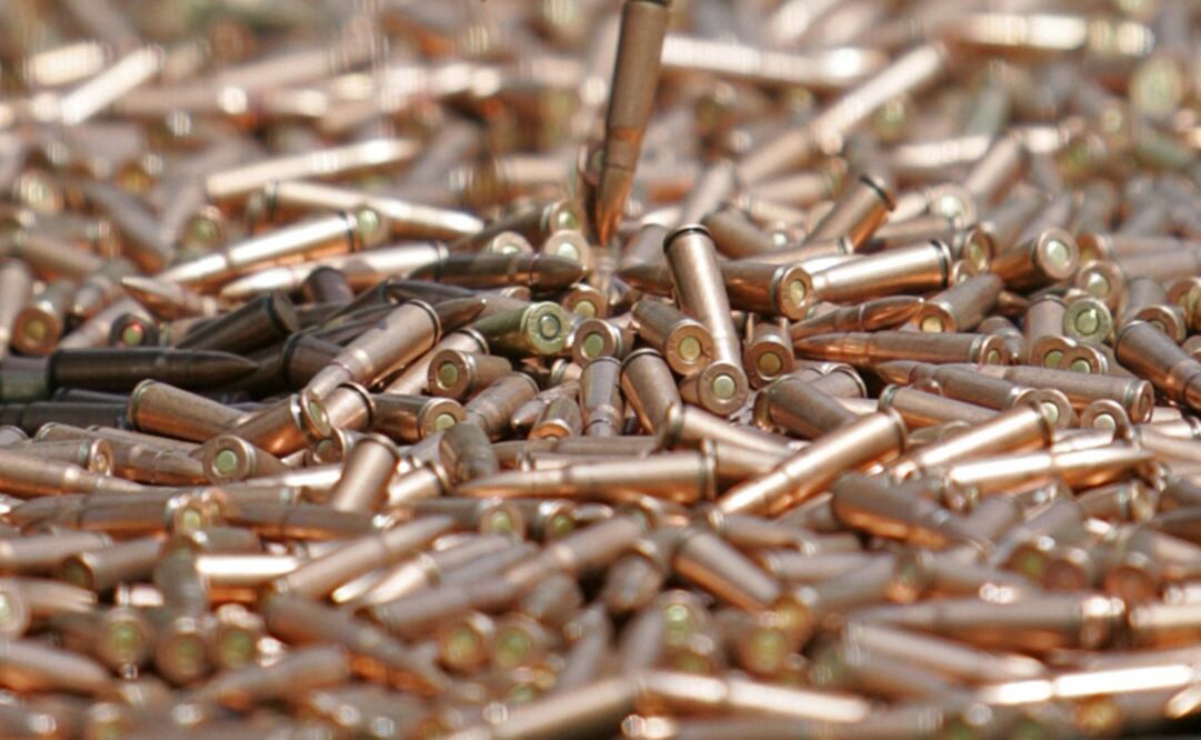 Seized bullets displayed - Photo: Fayaz Kabli/REUTERS