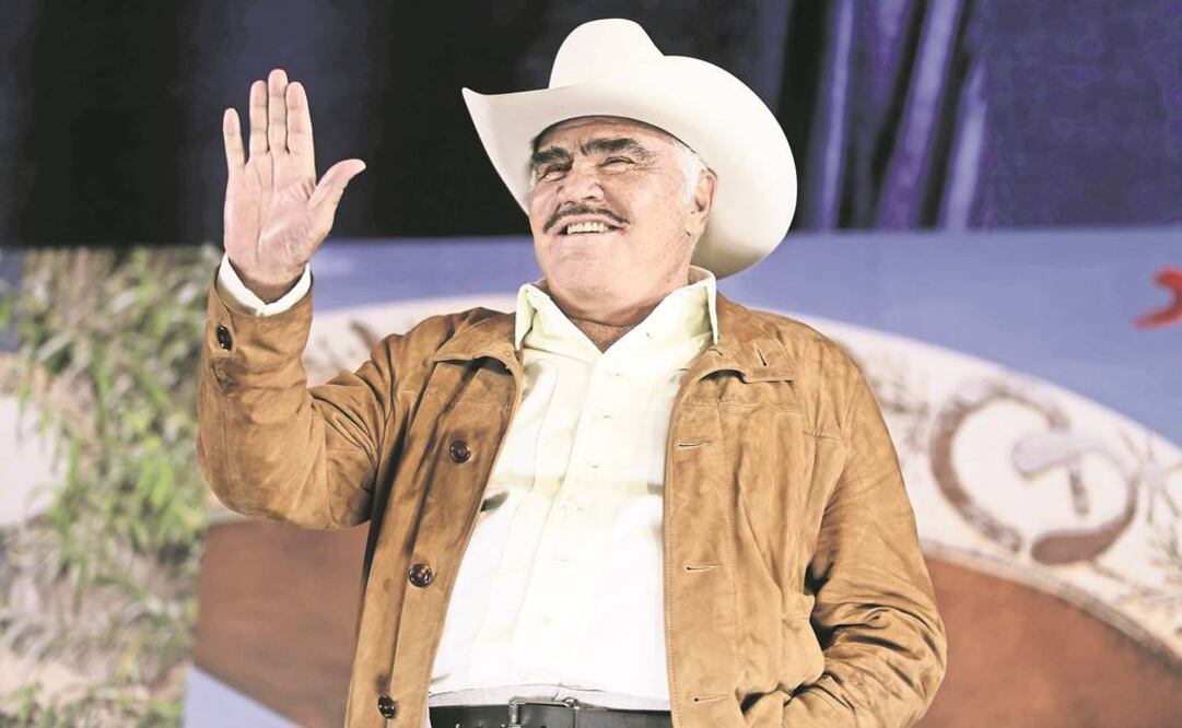 Vicente Fernández, uno de los mejores intérpretes de la música regional mexicana. 