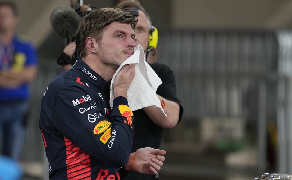 Max Verstappen, tras la clasificación del Gran Premio de Abu Dabi - Foto: AP
