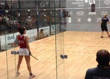 Paola Longoria wins her third gold medal in Toronto 2015